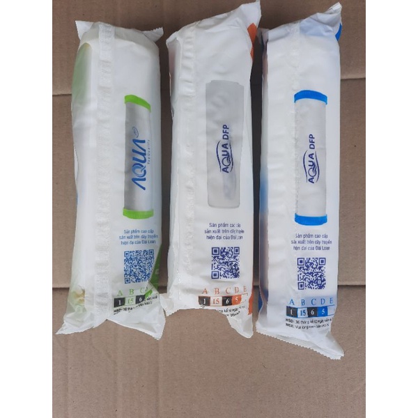 Lõi lọc nước Aqua 1,2,3 chính hãng mẫu mới có quét mã QR