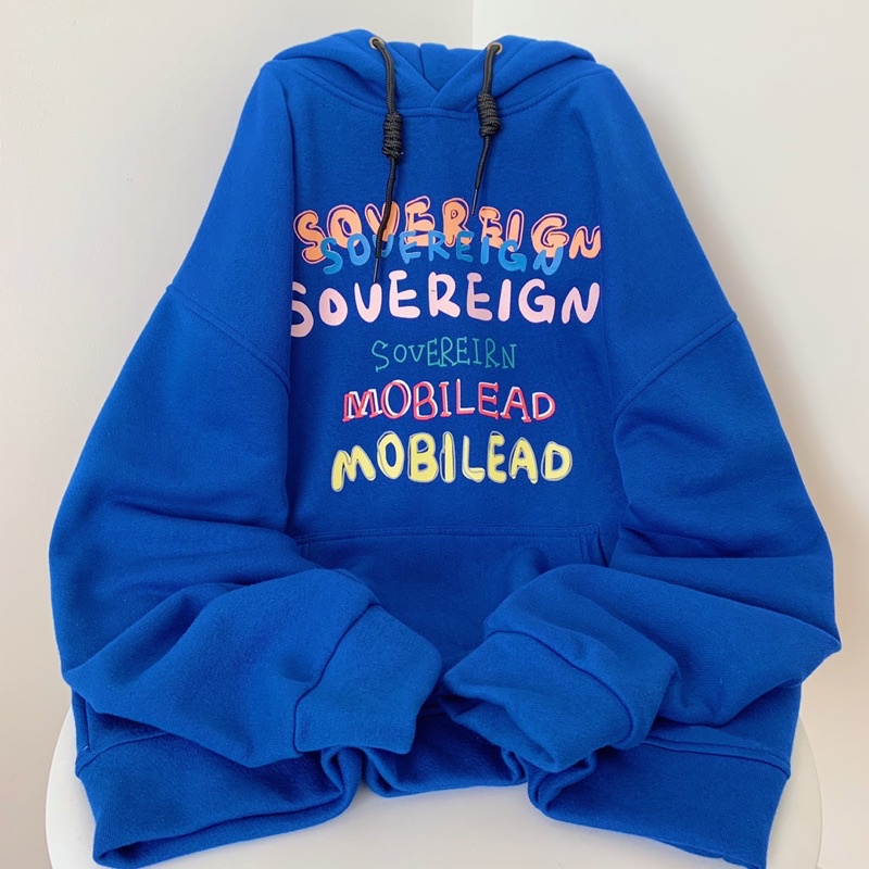 Áo hoodie nỉ bông unisex Homies liền mũ có túi in hình MOBI | BigBuy360 - bigbuy360.vn