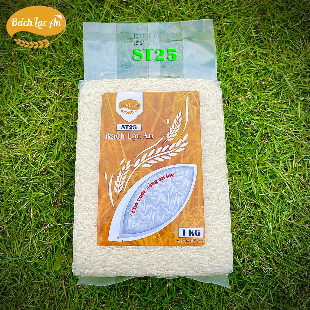 Gạo ST25 Dẻo thơm - Ép chân không 2Kg