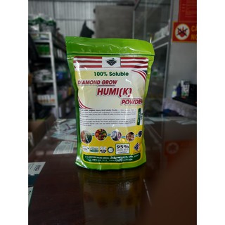 Humic Nhập Khẩu Mỹ HUMIC[K] POWDER túi 1kg Siêu ra rễ, giải độc phèn-Hữu cơ, Ra hoa, đậu trái, tăng nâng suất