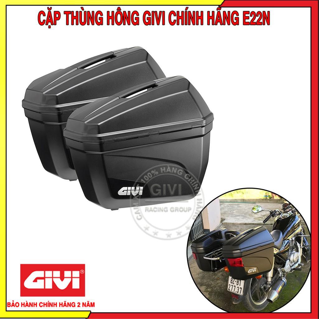 🔥Cặp Thùng Hông Givi Chính Hãng E22N - BH 2 Năm Và Miễn Phí Lắp Đặt Tại Cửa Hàng