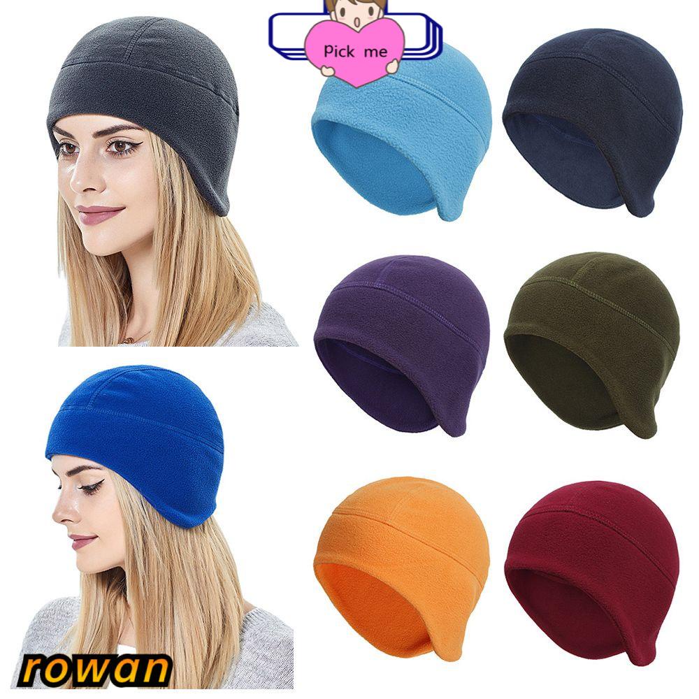 Mũ beanie che tai chống gió giữ ấm vào mùa đông bằng vải nỉ nhiều màu tùy chọn cho nam nữ khi câu cá / đạp xe / leo núi