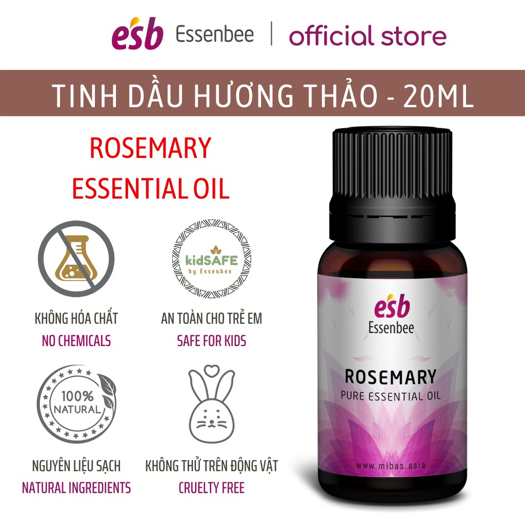 Tinh dầu Hương Thảo – Essenbee – 20ml