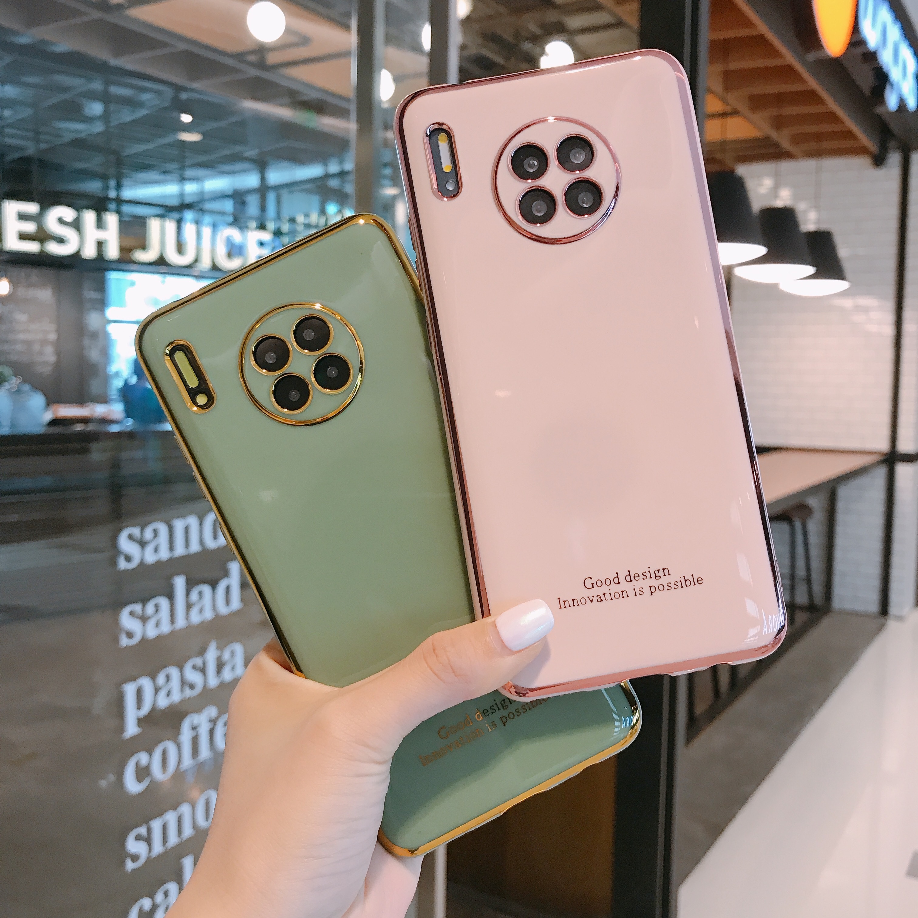 Ốp điện thoại khung vuông mạ vàng cho Xiaomi Redmi 9a 9c 9 8a 8 7a 7 Note 9 8 Pro | BigBuy360 - bigbuy360.vn