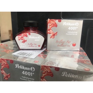 Mực đỏ ,xanh ,đen ,tím pelikan 4001 đức chính hãng ,