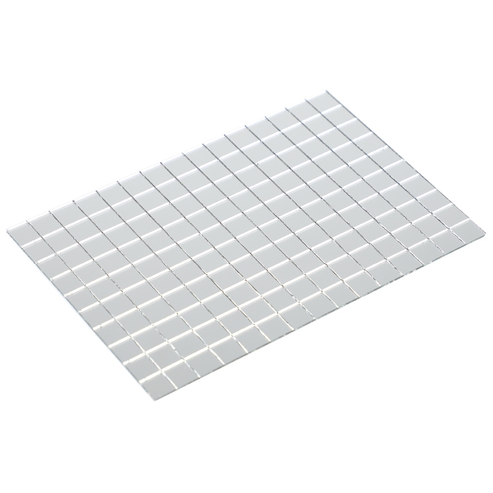 Miếng Dán Kính Hình Vuông Mini Họa Tiết Mosaic Trang Trí Thủ Công,Miếng dán tường chống nước DIY Trang Trí Nhà Cửa