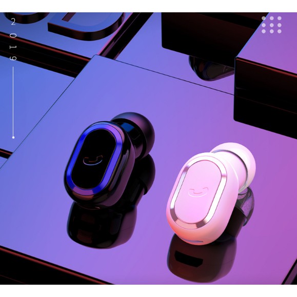 Tai nghe không dây đơn tai nghe Bluetooth 5.0, tai nghe không dây, tai nghe wireless, tai nghe nhét 