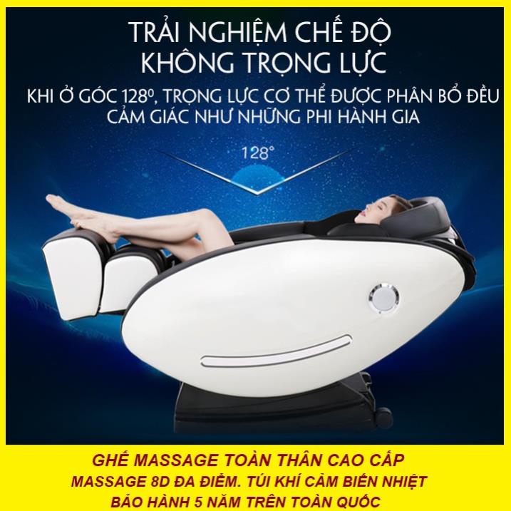 GHẾ MASSAGE TOÀN THÂN - KHOANG PHI THUYỀN. MASSAGE KHÔNG TRỌNG LỰC. MASSAGE 8D ĐA ĐIỂM. CÔNG NGHỆ TIÊN TIẾN NHẤT