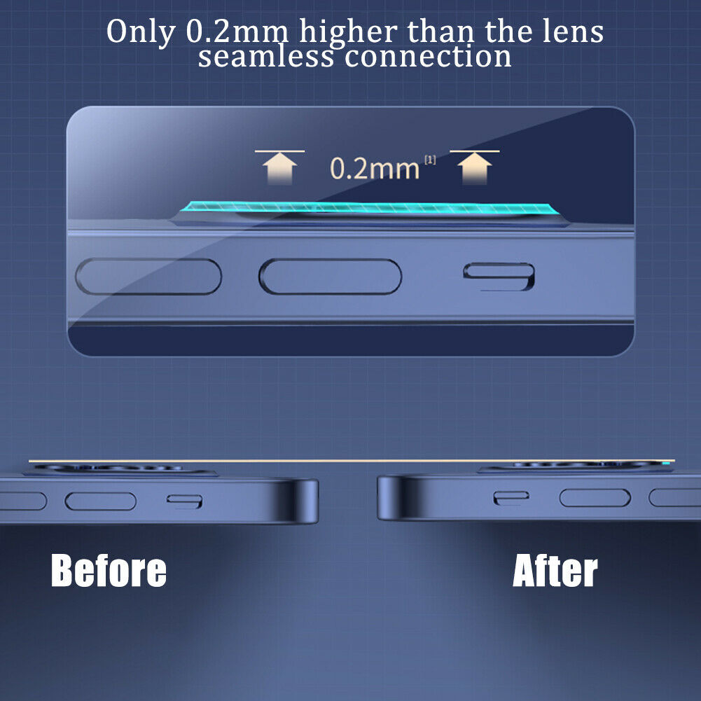 Kính Cường Lực 9h Chống Trầy Cho Camera 12 Pro / Pro Max