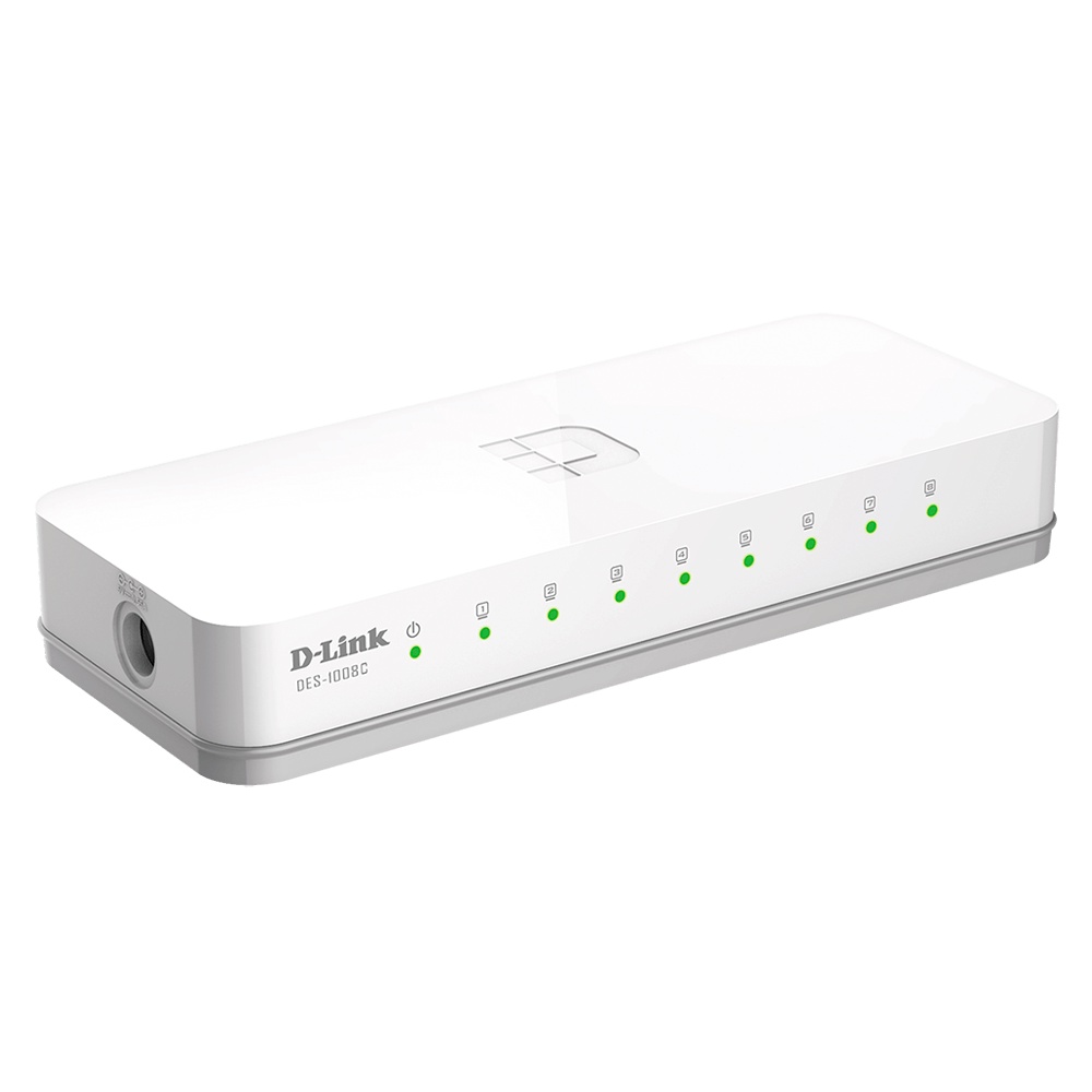 Bộ chia mạng 8 cổng D-link DES-1008C 8 port 10/100 Mbps