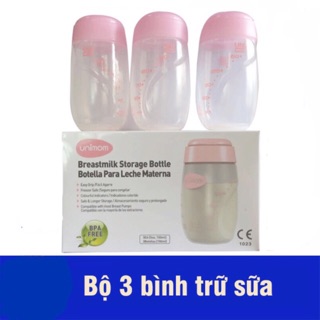 Bộ bình trữ sữa Unimom Hàn Quốc UM880045