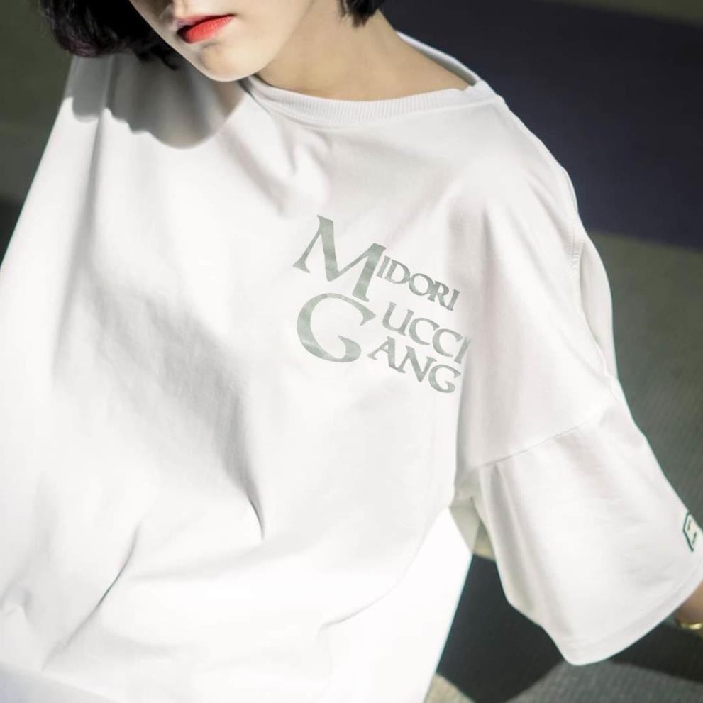 [Xả Hàng Shop Chọn Màu Ngẫu Nhiên Theo Size] Áo thun unisex 100% cotton tay lỡ form rộng Local Brand Midori M Studio