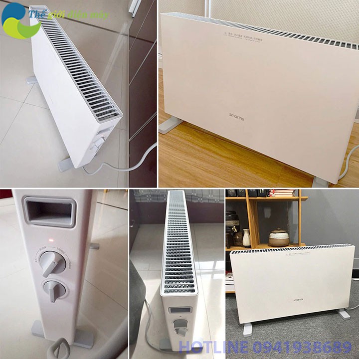 [Bản quốc tế] Máy sưởi điện Xiaomi Smartmi Convector Heater 1S - Bảo hành 6 tháng