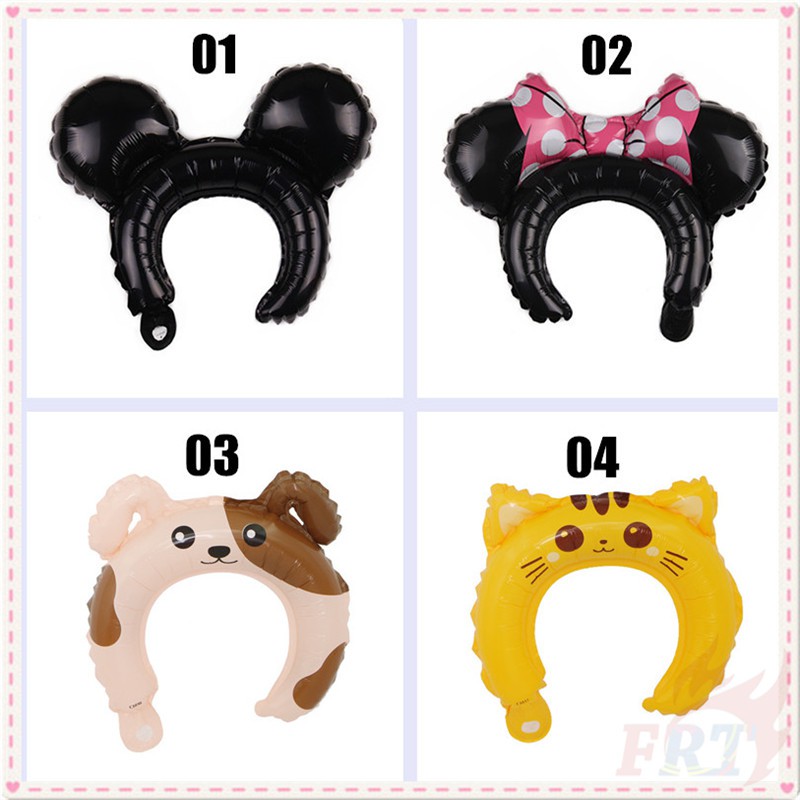 Cài tóc bong bóng họa tiết hoạt hình dễ thương