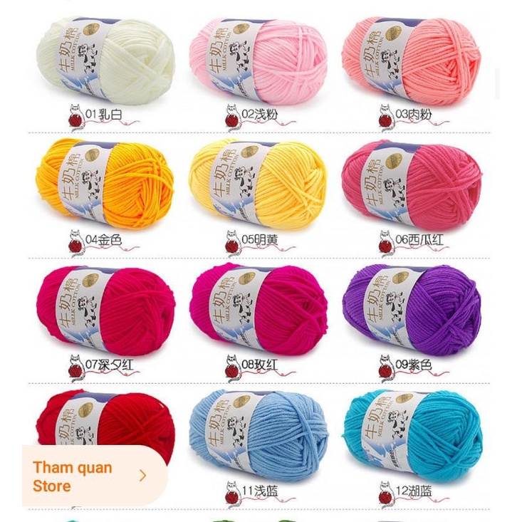 Len milk bò cuộn 50g