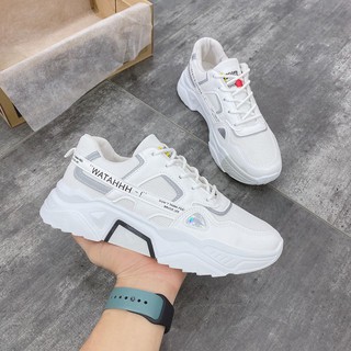 [FREE_SHIP] Giày Sneakers Tăng Chiều Cao 5cm Phản Quang WATAHHH