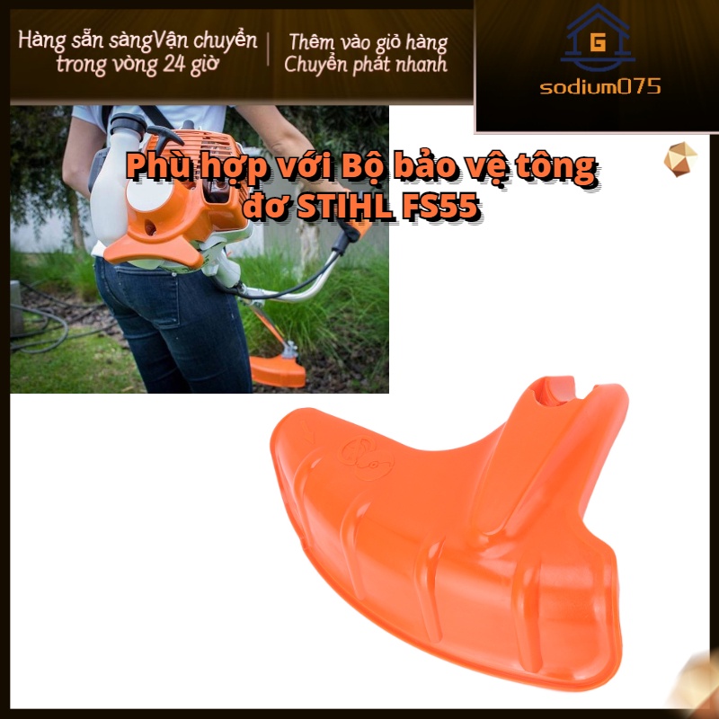 Có thể bán buôn Bộ phận bảo vệ tông đơ Số hiệu thay thế 41330071002 cho STIHL FS55 Hàng giao ngaySodium075