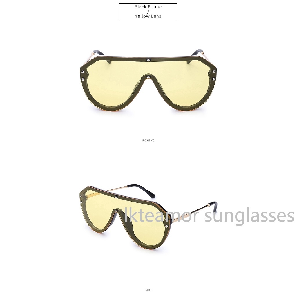 Kính râm bản rộng nhiều màu sắc thời trang dành cho nữ