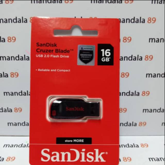 Đĩa Flash 16 Gb Sundisk