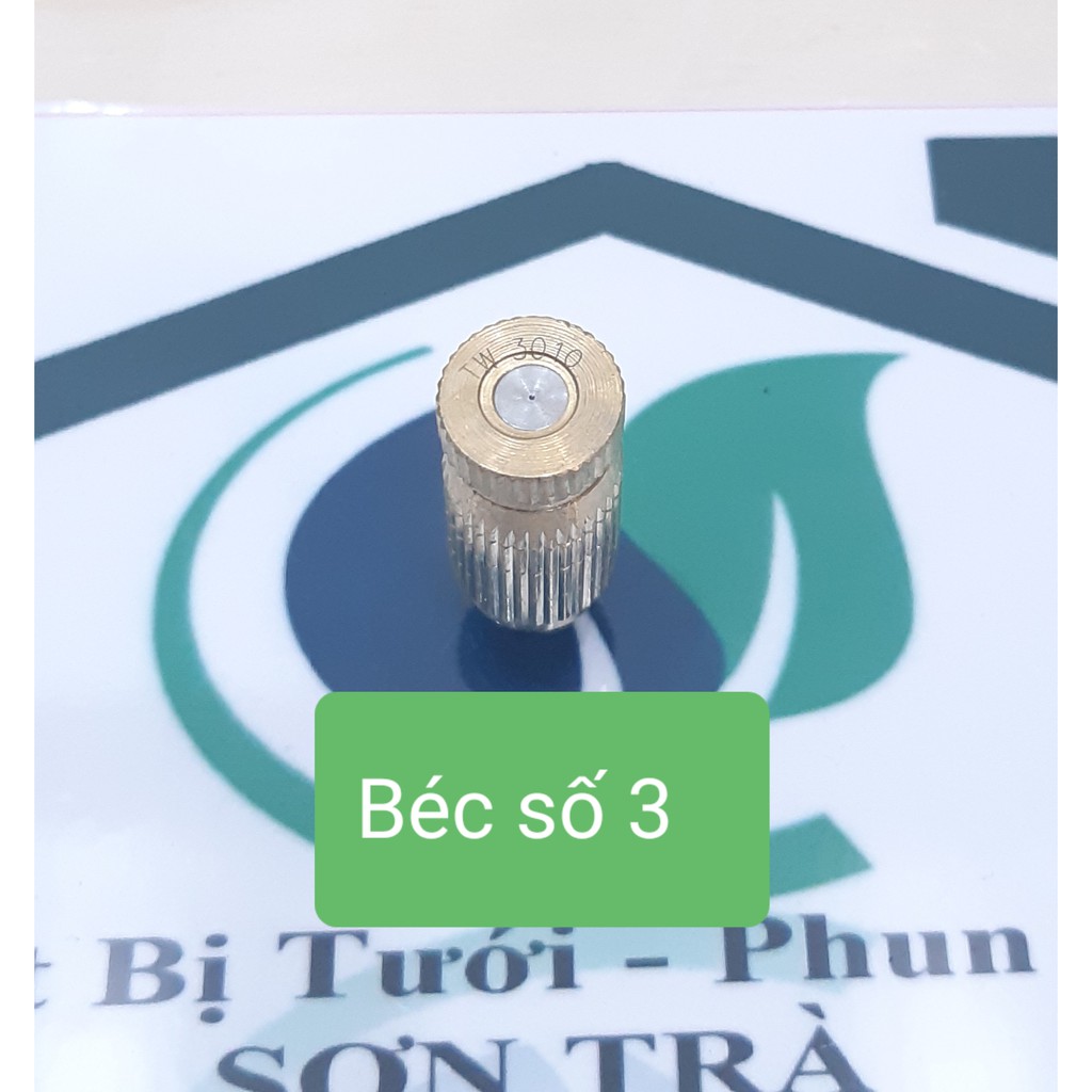 Béc phun sương số 1-2-3 làm mát không khí