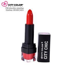 SON  CITY CHIC LIPS - TÔNG HỒNG CAM