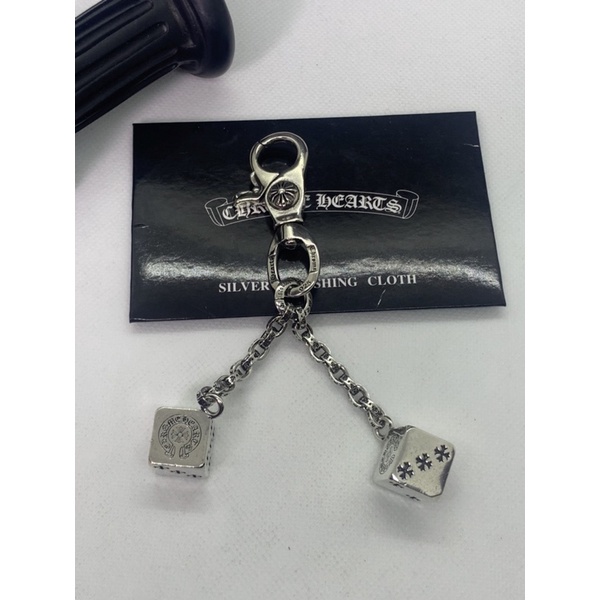 Móc khoa, key chain Chrome Heart bạc fullbox  - Chrome Heart Store