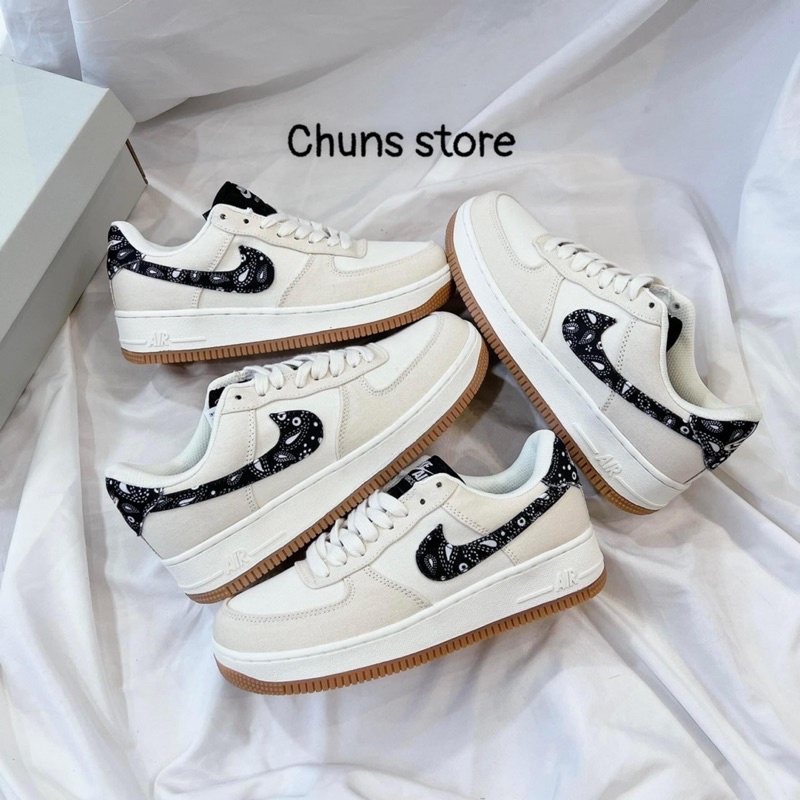giày AF1 travis scott kem nỉ⚡️FREE_SHIP⚡️, giày air force 1 thổ cẩm cao cấp