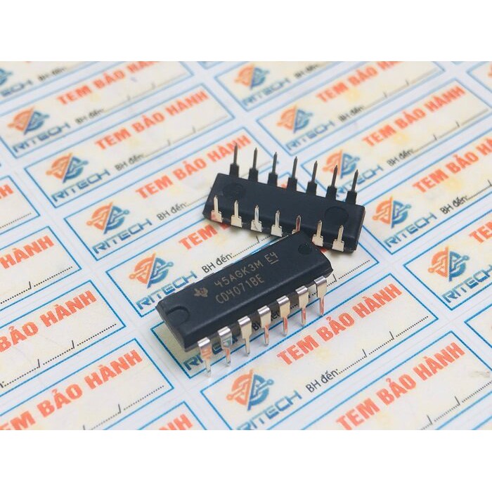 Combo 6 chiếc CD4071BE, CD4071 IC Số DIP-14 hàng nhập khẩu