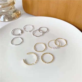 Set 5 nhẫn thời trang cá tính