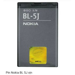 Pin nokia BL-5J xịn bảo hành 6 tháng lỗi do nhà sản xuất