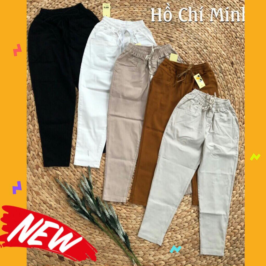 Quần Kaki Baggy Lưng Thun - Quần Baggy - Tashop 54