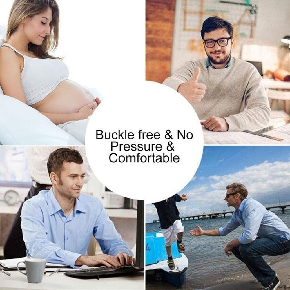 Dây nịt không cần khóa dễ điều chỉnh cho nam và nữ