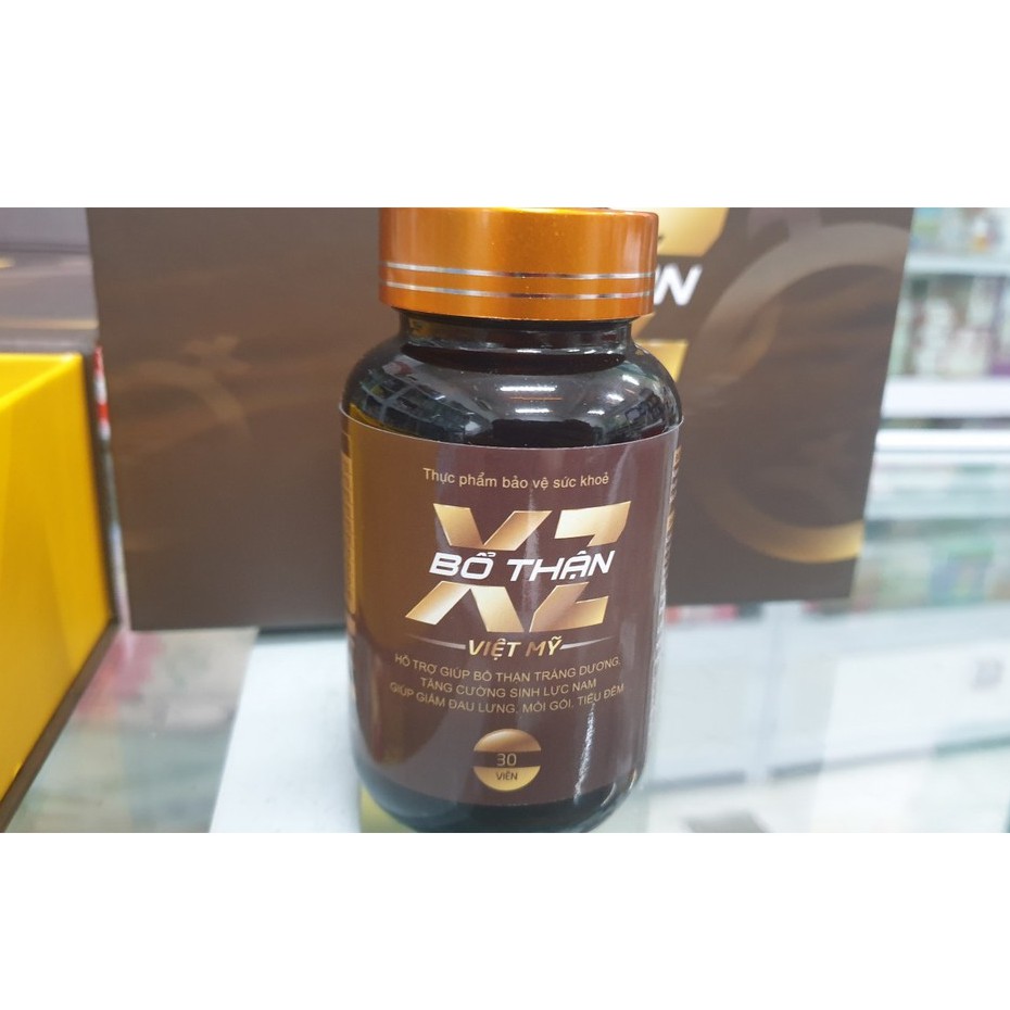 Bổ Thận XZ Việt Mỹ- Bổ Thận Tráng Dương-Hỗ Trợ Yếu Sinh Lý-Hộp 60 viên