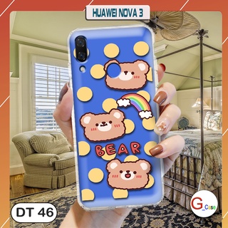 Ốp lưng dẻo huawei nova 3 - in hình
