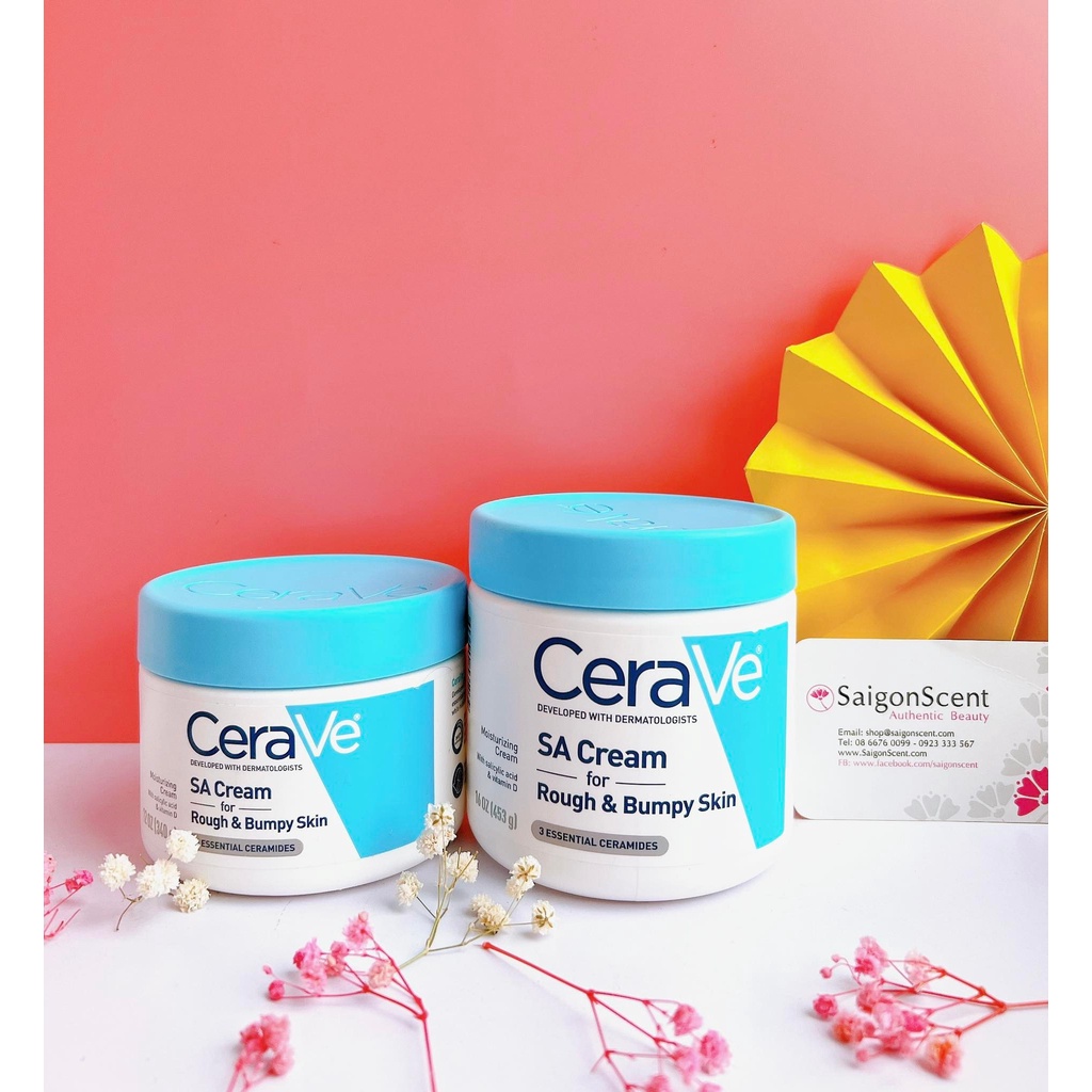 Kem dưỡng CeraVe SA Cream Rough & Bumpy Skin