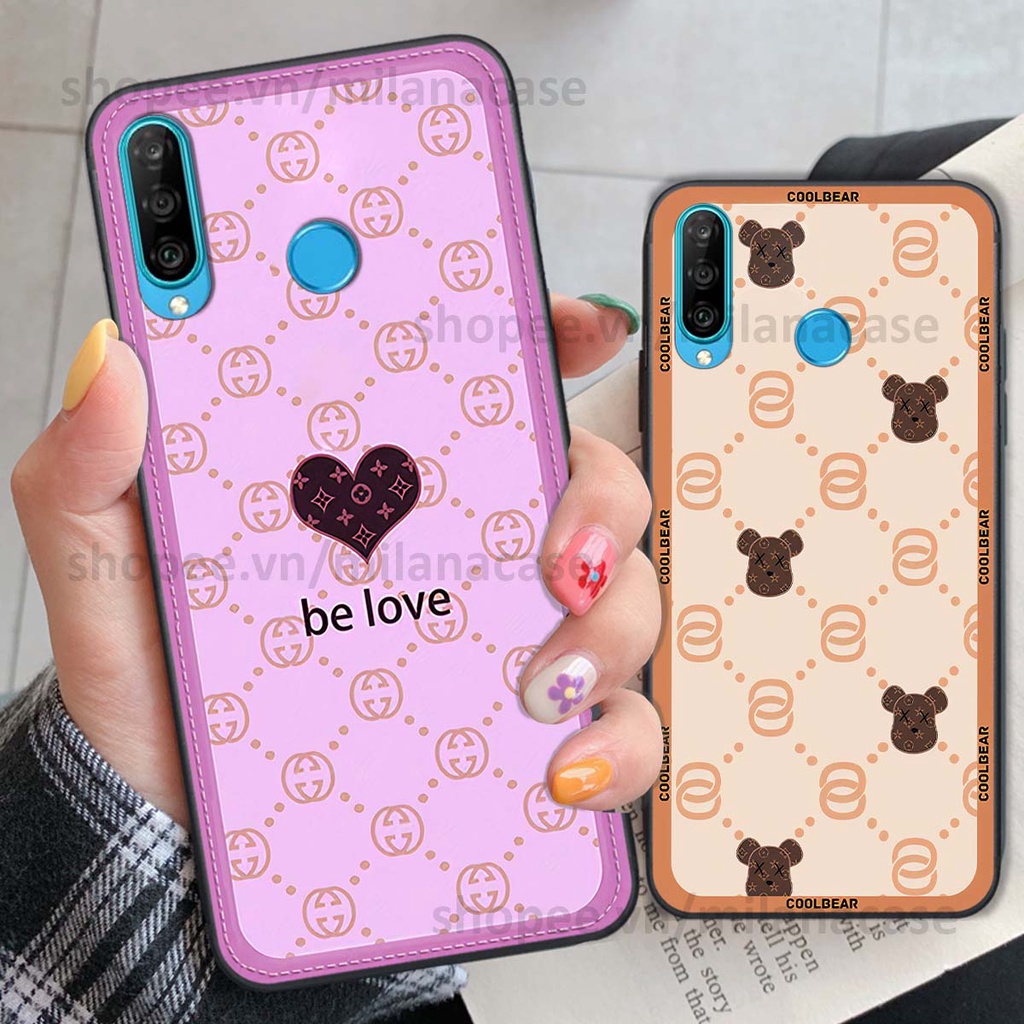 Ốp Huawei Nova 4e / P30 Lite hình trái tim be love tình yêu siêu đẹp, cá tính, thời trang