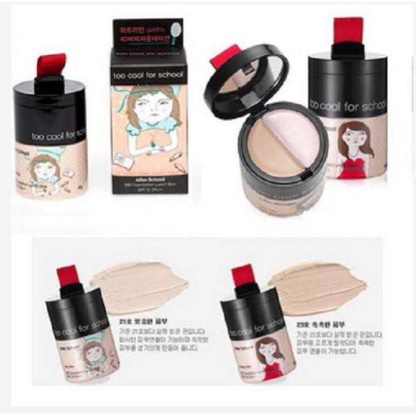 Kem nền trang điểm 3 trong 1 Too Cool For School After School BB Foundation Lunch Box #1 Matte Skin