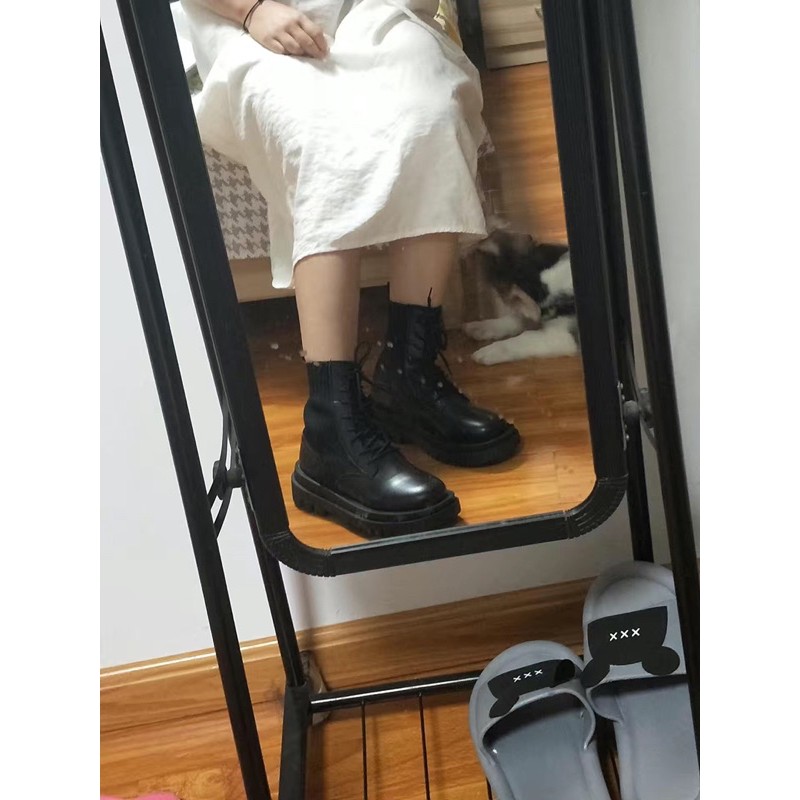 BOOT CAO CỔ NÓT NỈ KÈM ẢNH THẬT🥰