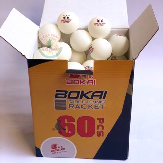 Hộp 60 quả bóng bàn BOKAI  hàng đẹp giá rẻ