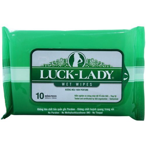 Khăn giấy ướt luck lady
