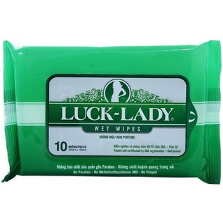 Khăn giấy ướt luck lady