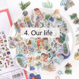 Set 30-80 sticker trang trí planner STG075