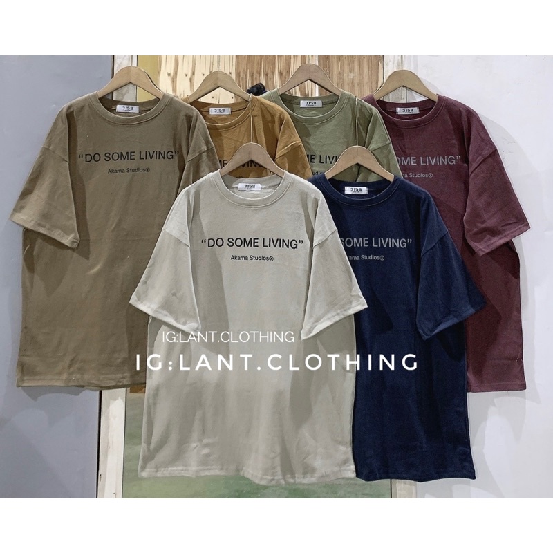 Áo thun chữ Do Some Living 3158