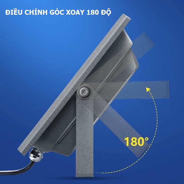 Đèn led pha năng lượng mặt trời 200w/100w/60w