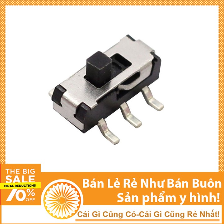 Công Tắc Gạt MSS 22D18G2 - 2P2T 6 Chân Dán