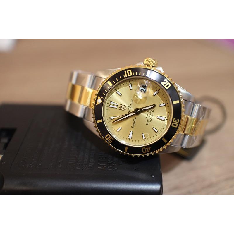 Đồng hồ nam mặt kính sapphire Olym Pianus OP89983 OP89983AMK vàng