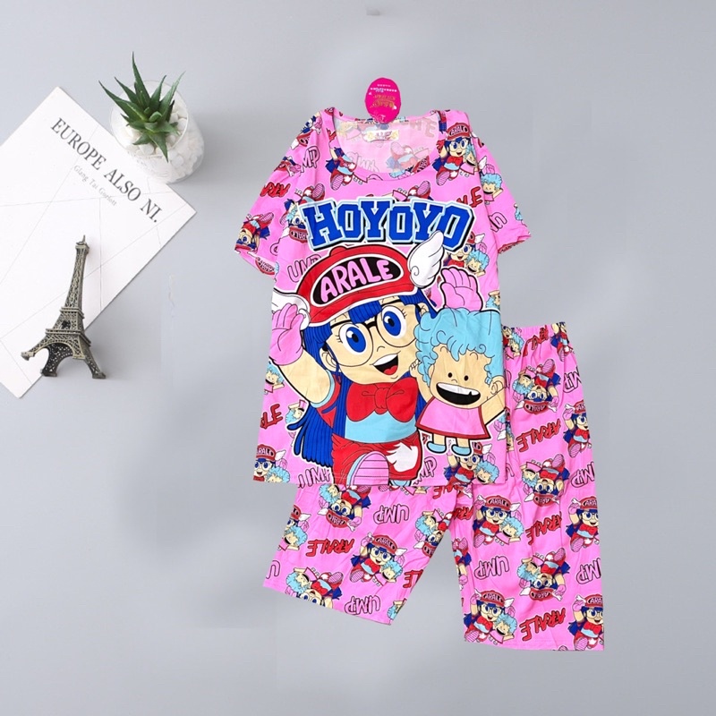 Bộ ngủ zoo hoạt hình cute . Freeship Extra