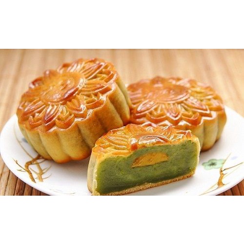 ( ảnh thật + sale) hộp 2 bánh trung thu đặc biệt đủ vị _ trathaomocsi