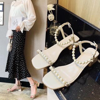 Sandal cao gót khoá cổ tiên BIGSIZE