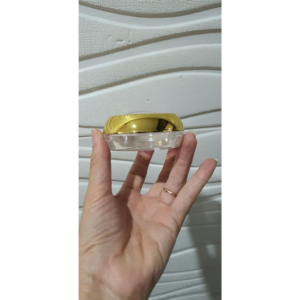 Hũ 50g đựng mỹ phẩm màu vàng, đựng safaron, đựng viên nang